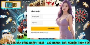 Hướng dẫn đăng nhập FIVE88